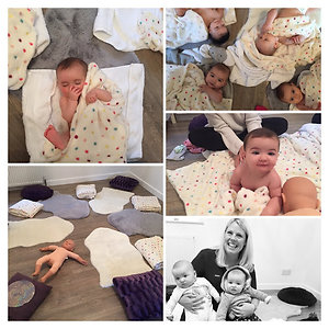 Tiny Toes Classes and Starting Solids Workshops. Tiny Toes collage